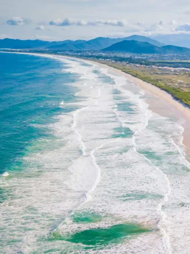 Praia de Joaquina paraíso em Florianópolis