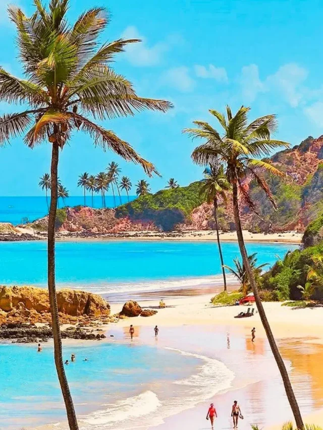 Praia do Amor em Pipa no Rio Grande do Norte Cenário Incrível